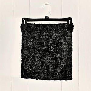 Sequin tube top
